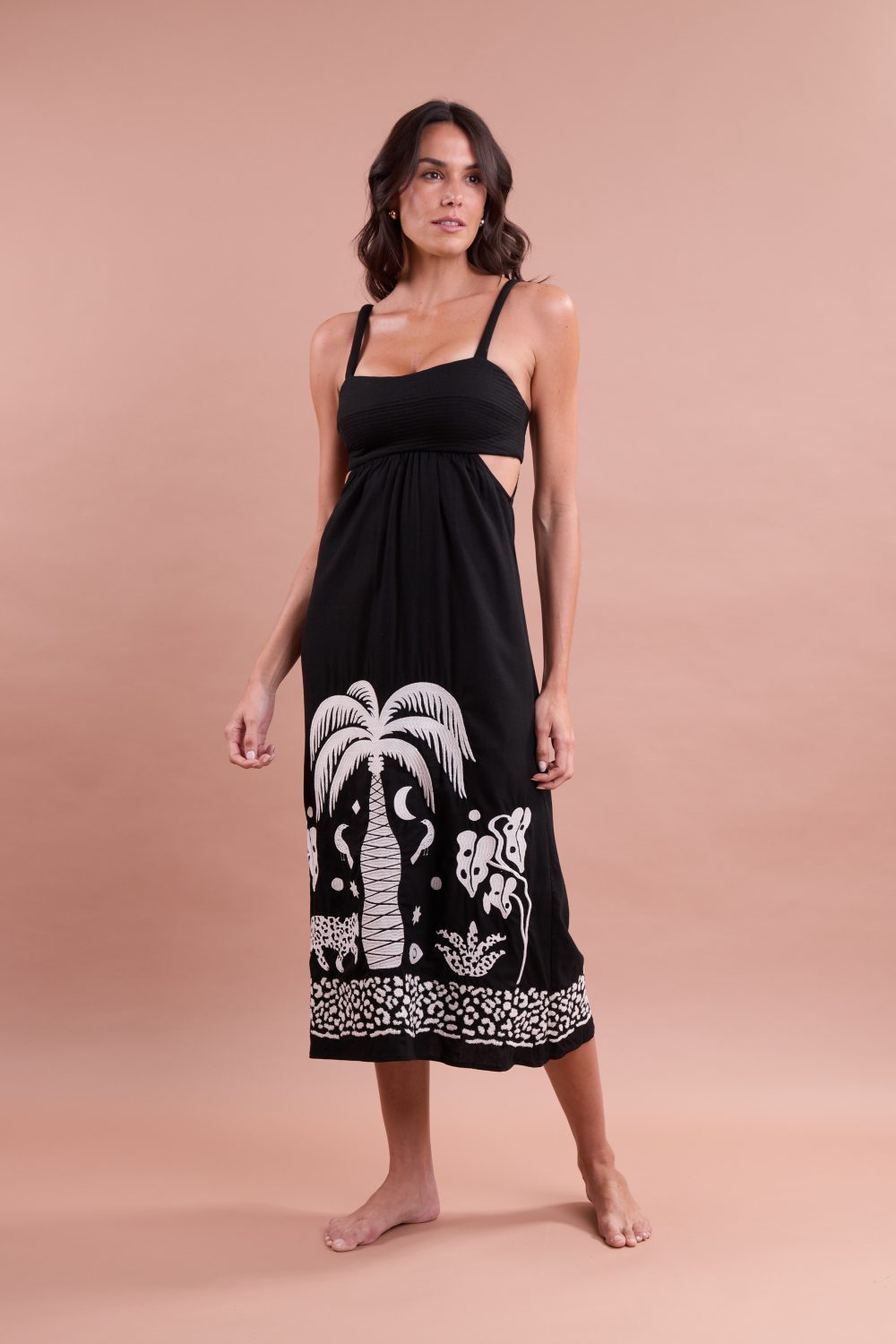 VESTIDO MELISSA SAVANA - PRETO