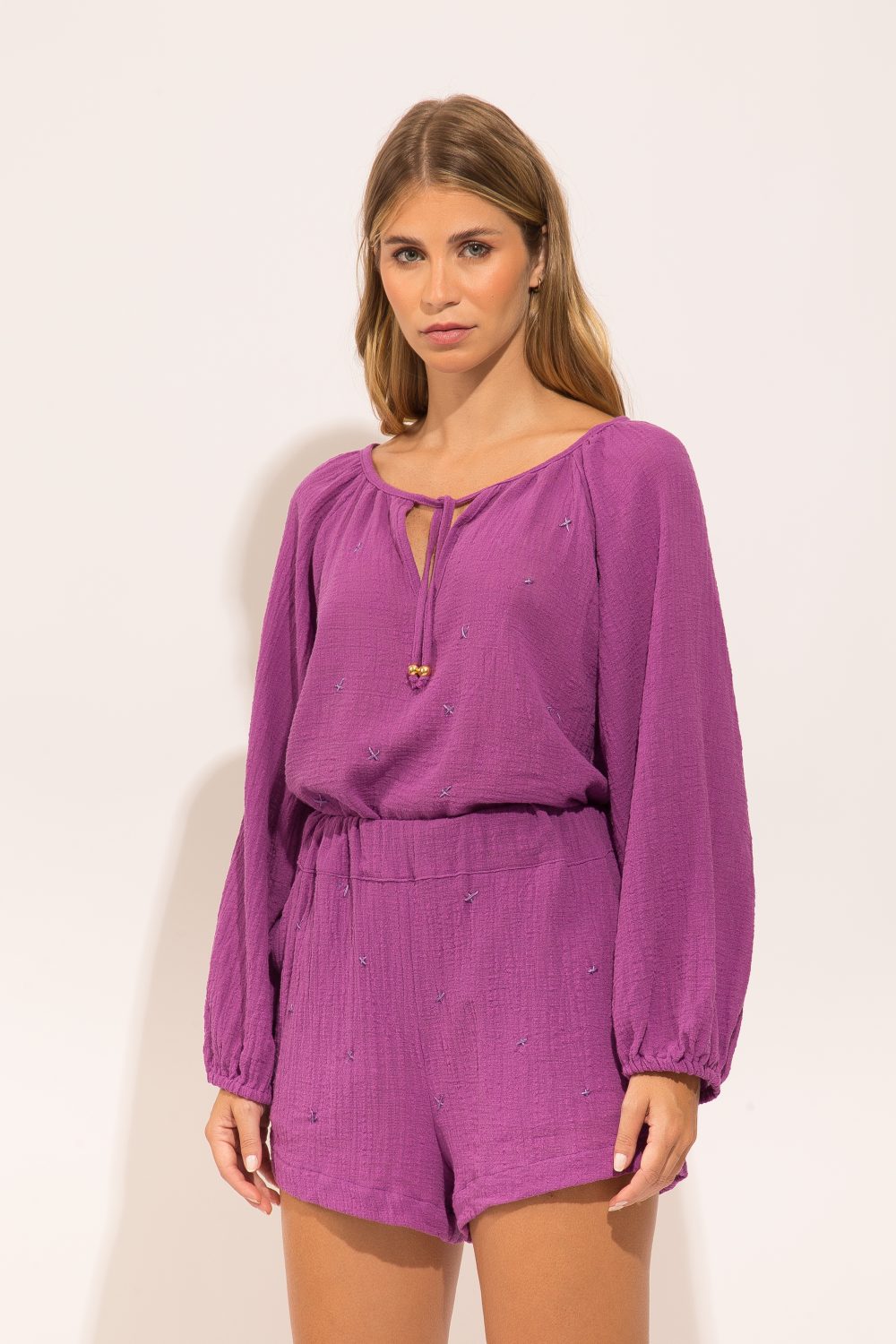 BATA MARAÚ BORDADA - ASTRAL